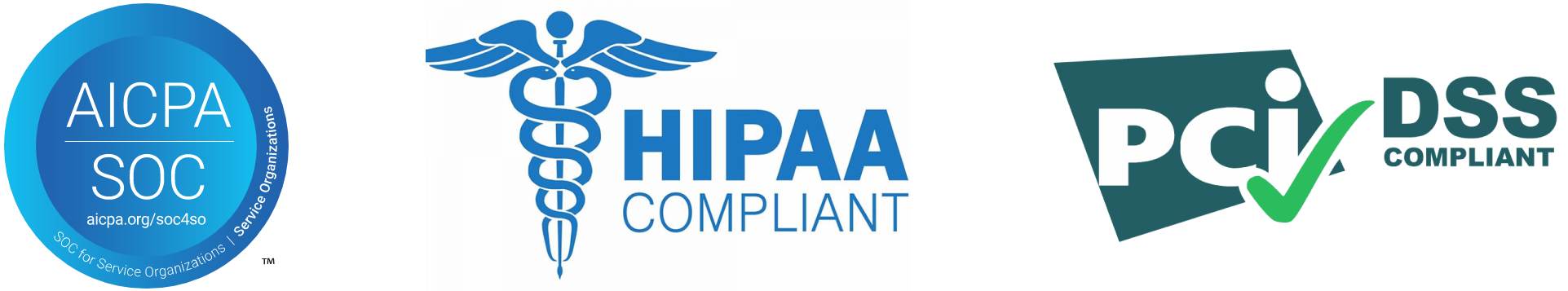 Common compliance standards (SOC 2, HIPAA, PCI DSS)